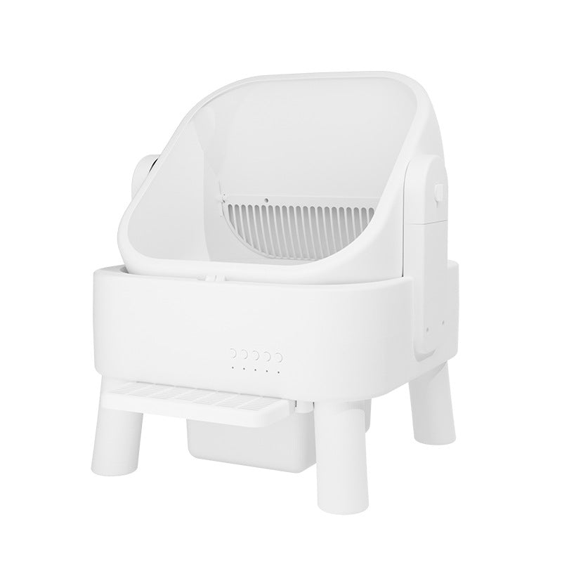 Fully automatic intelligent cat litter box