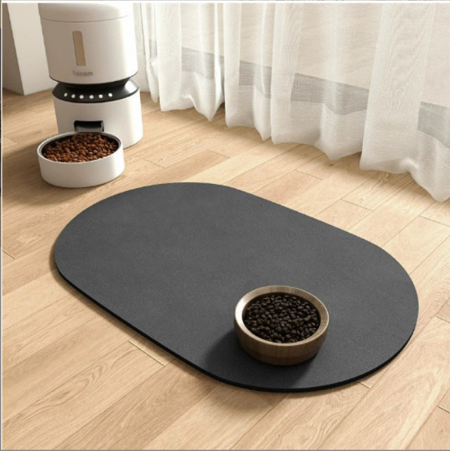 Absorbent Splash-Proof Pet Feeding Mat