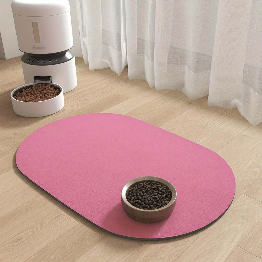 Absorbent Splash-Proof Pet Feeding Mat