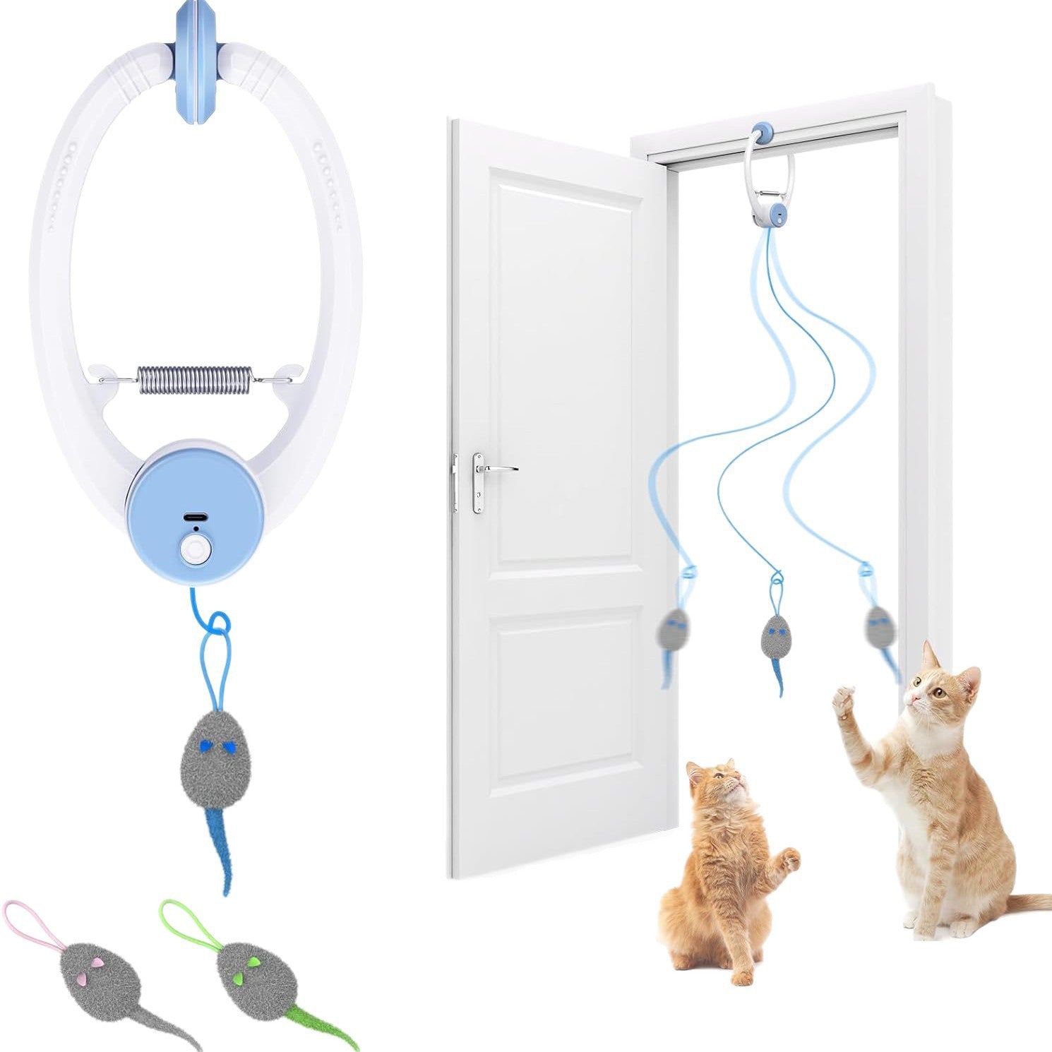 Automatic Jumping Pet Toy