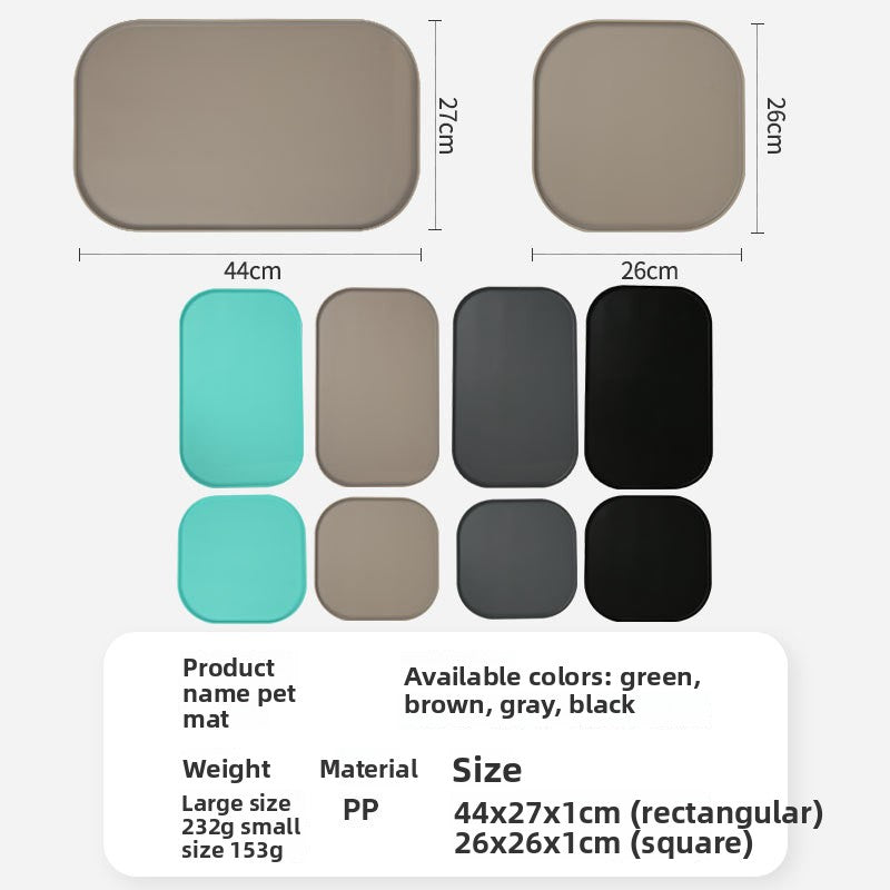 Foldable Silicone Pet Feeding Mat