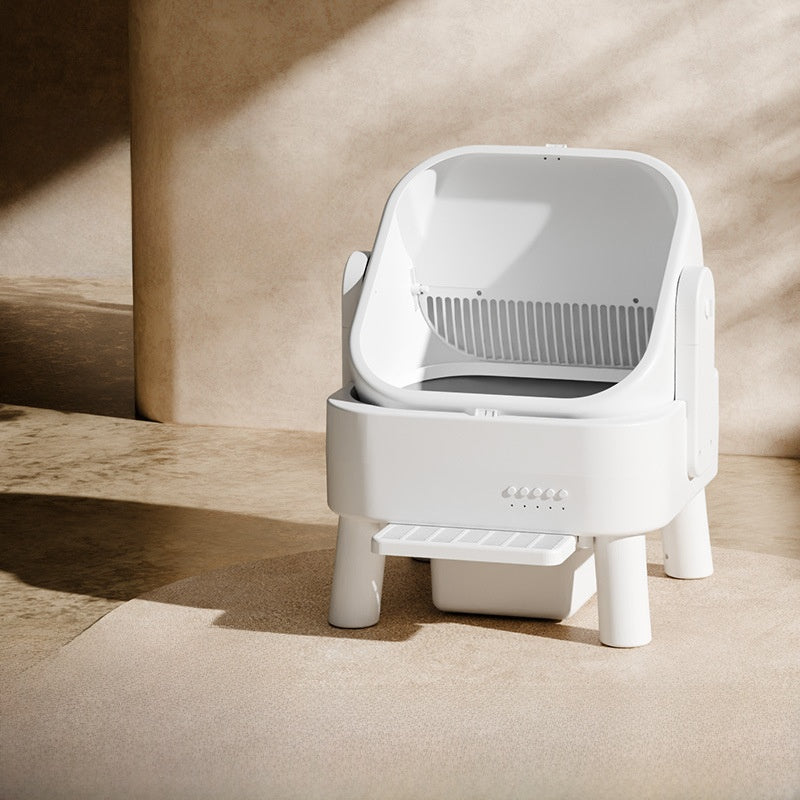 Fully automatic intelligent cat litter box