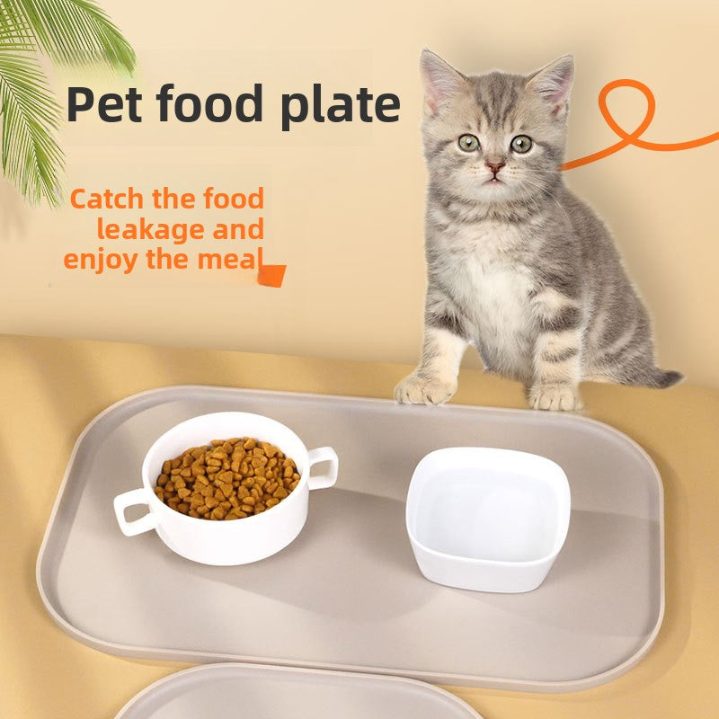 Foldable Silicone Pet Feeding Mat
