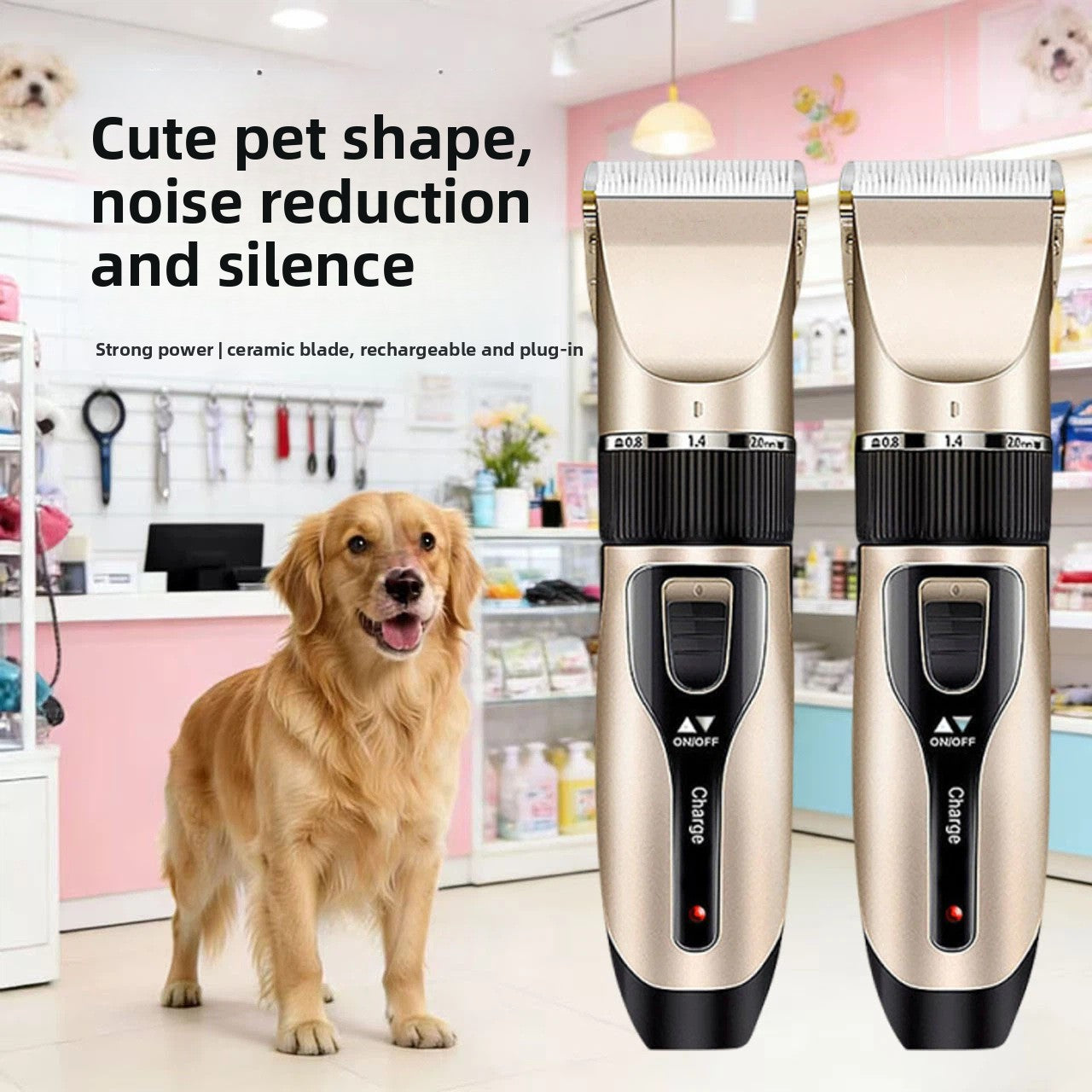 Professional Pet Grooming Clipper Kit